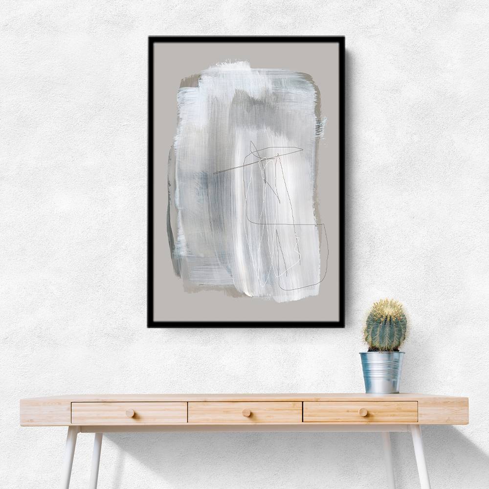 Abstract Brush Strokes 109 Wall Art