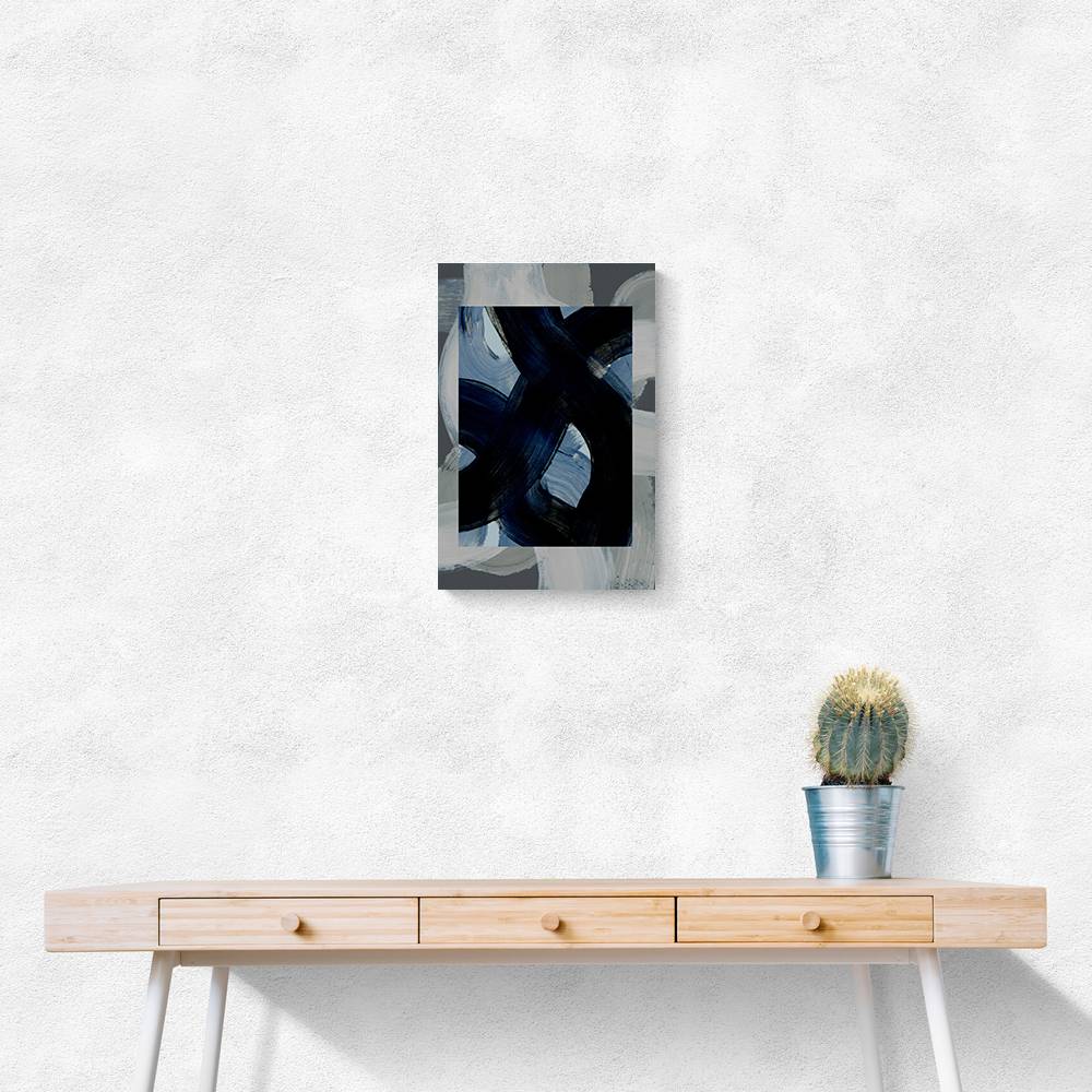 Abstract Brush Strokes 150x Wall Art