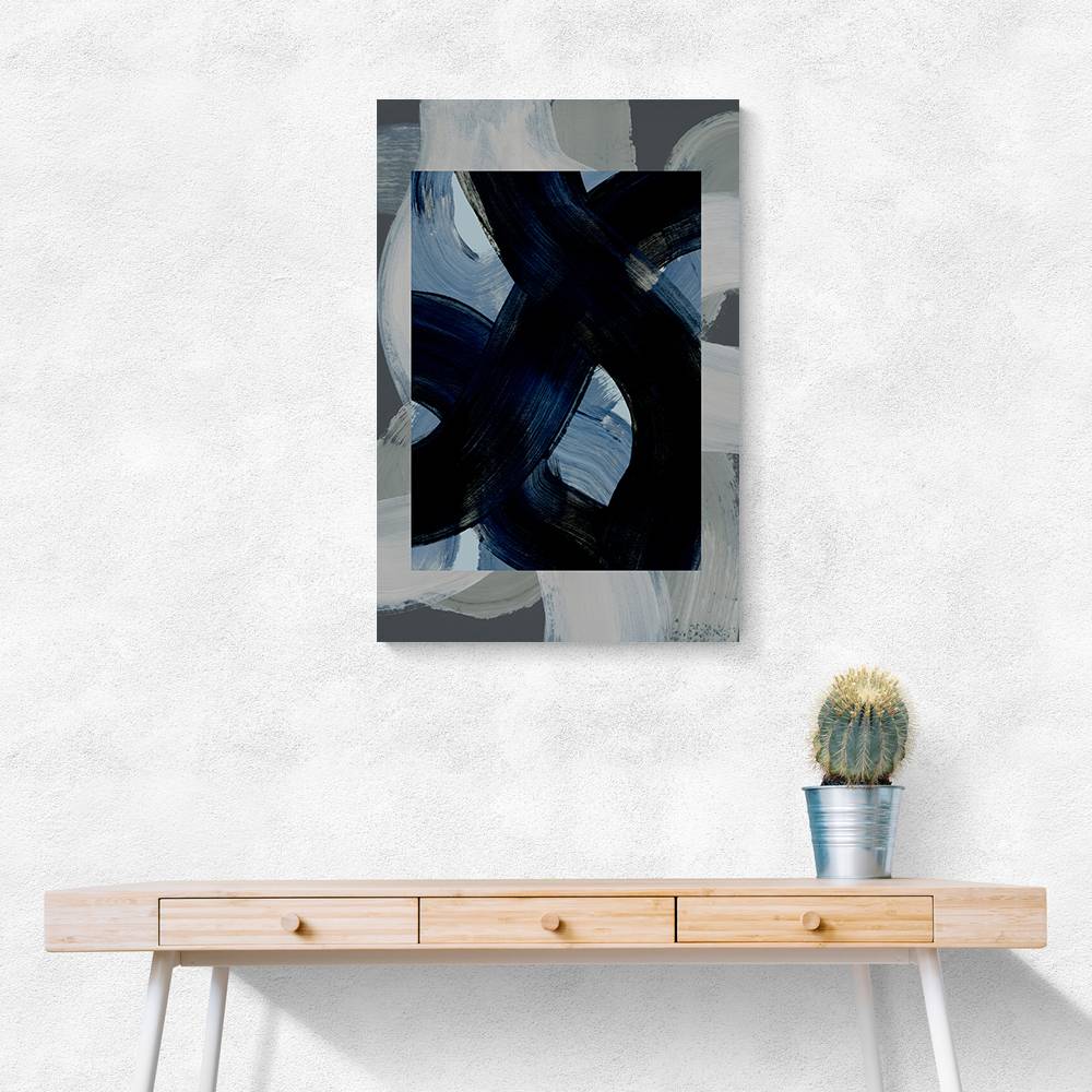 Abstract Brush Strokes 150x Wall Art