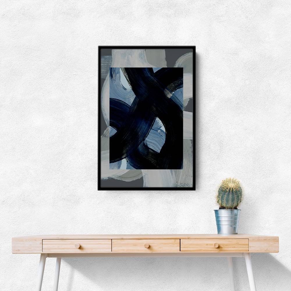 Abstract Brush Strokes 150x Wall Art