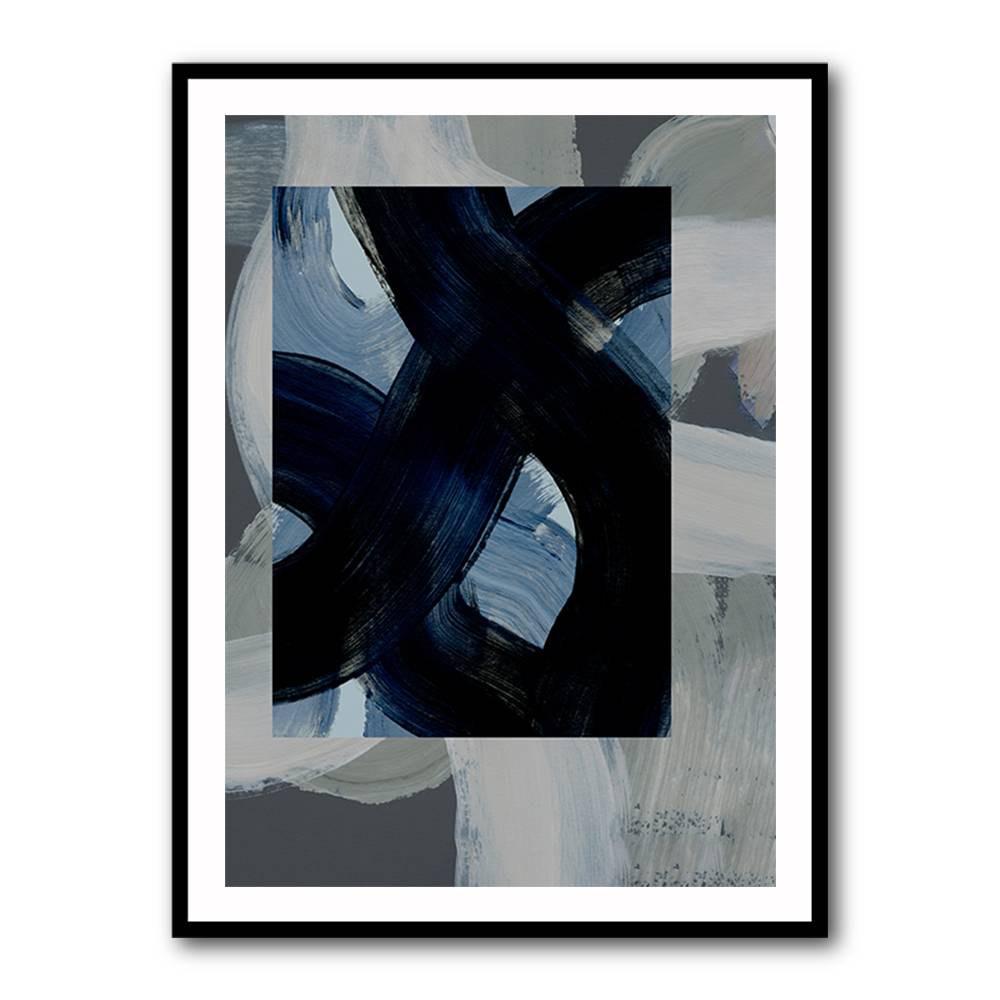 Abstract Brush Strokes 150x Wall Art