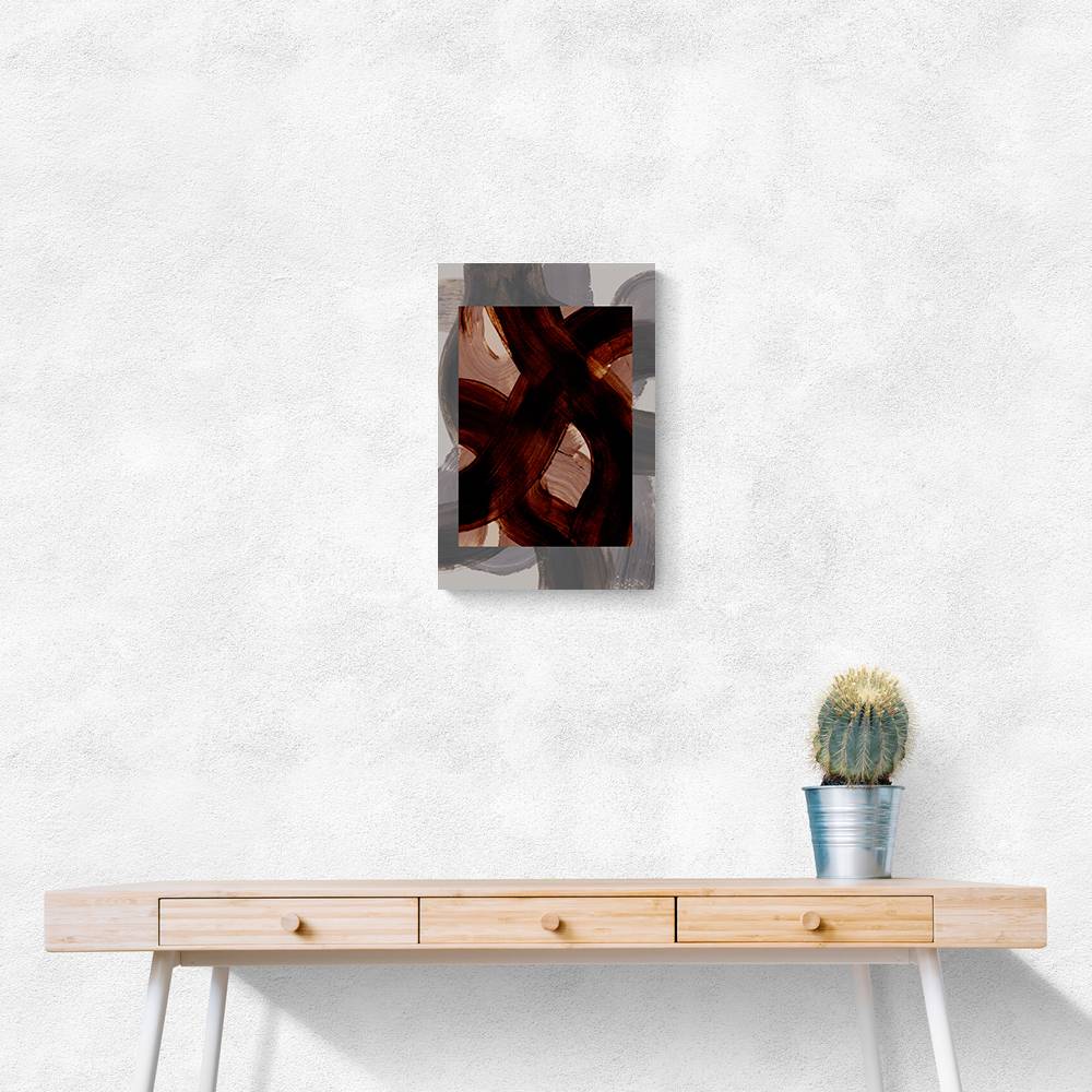 Abstract Brush Strokes 150 Wall Art