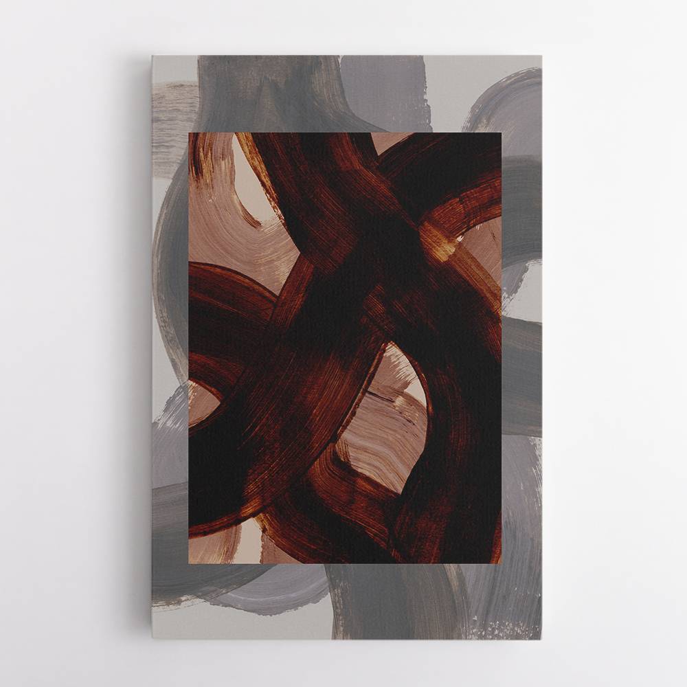 Abstract Brush Strokes 150 Wall Art