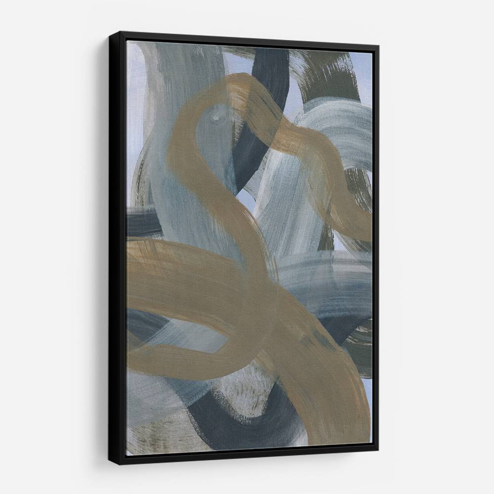 Abstract Brush Strokes 124 Wall Art