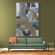 Abstract Brush Strokes 124 Wall Art