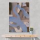 Abstract Brush Strokes 124X Wall Art