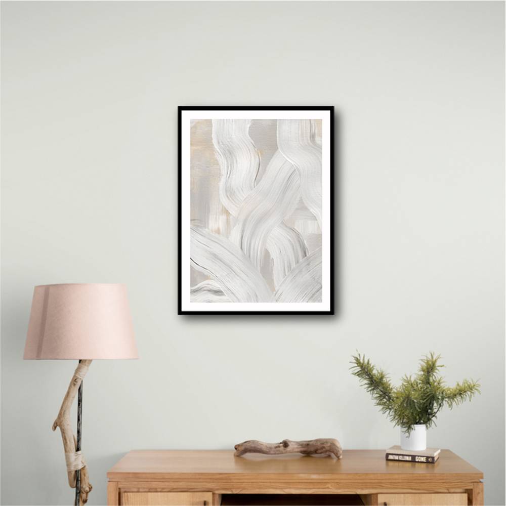 Abstract Brush Strokes 126 Wall Art