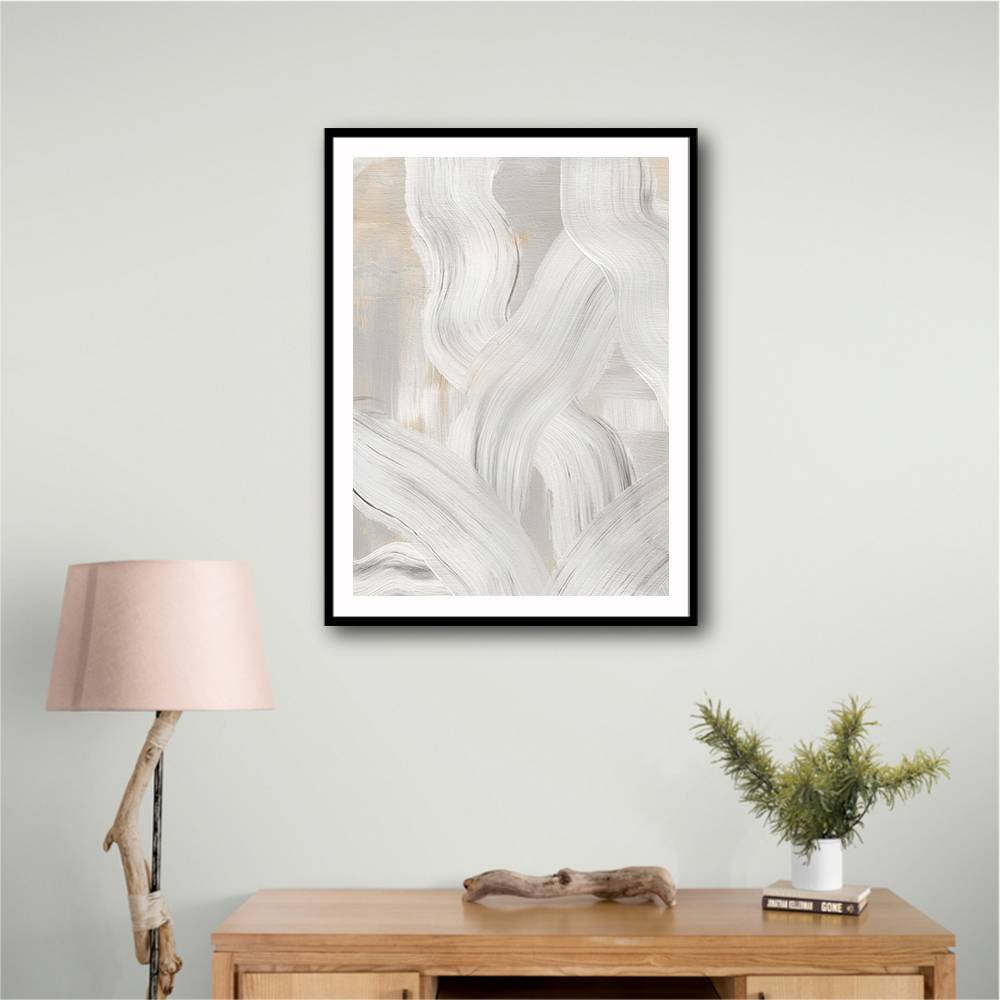 Abstract Brush Strokes 126 Wall Art