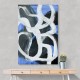 Abstract Brush Strokes 127 Wall Art