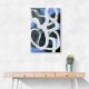 Abstract Brush Strokes 127 Wall Art