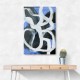 Abstract Brush Strokes 127 Wall Art