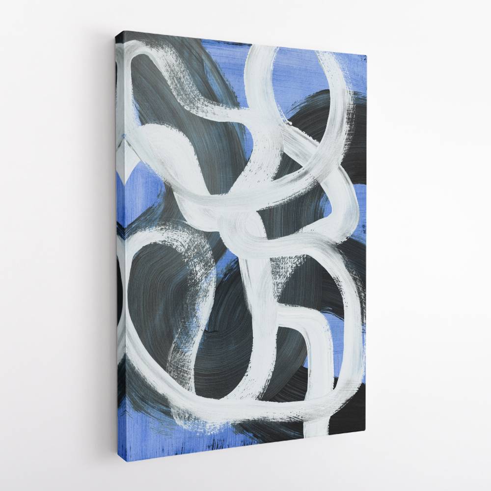 Abstract Brush Strokes 127 Wall Art