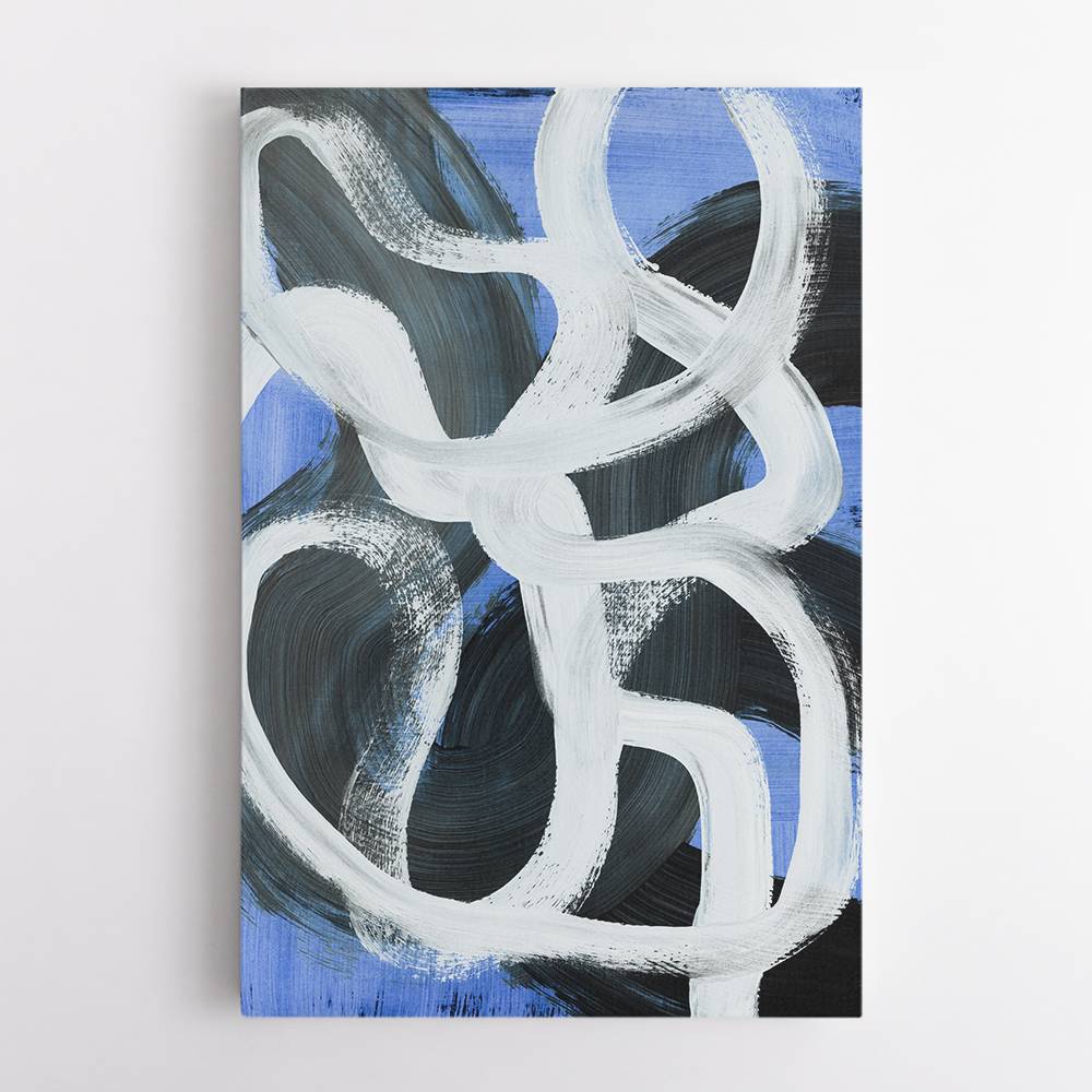 Abstract Brush Strokes 127 Wall Art