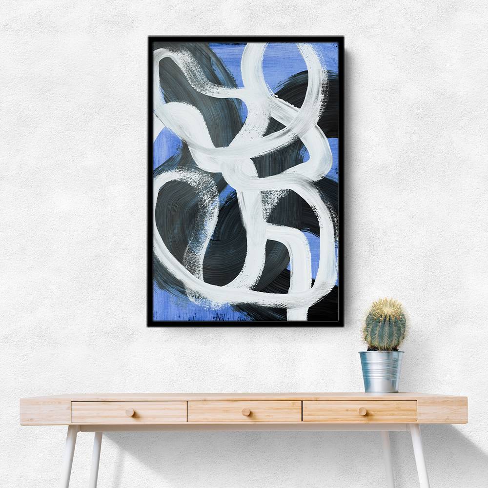 Abstract Brush Strokes 127 Wall Art