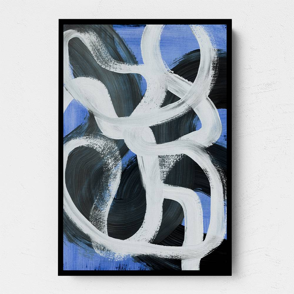 Abstract Brush Strokes 127 Wall Art