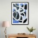 Abstract Brush Strokes 127 Wall Art