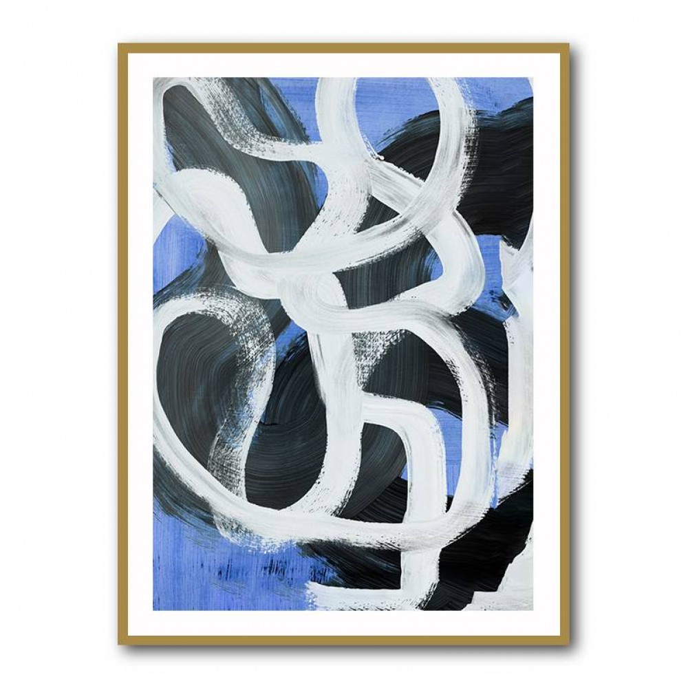 Abstract Brush Strokes 127 Wall Art