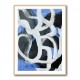 Abstract Brush Strokes 127 Wall Art