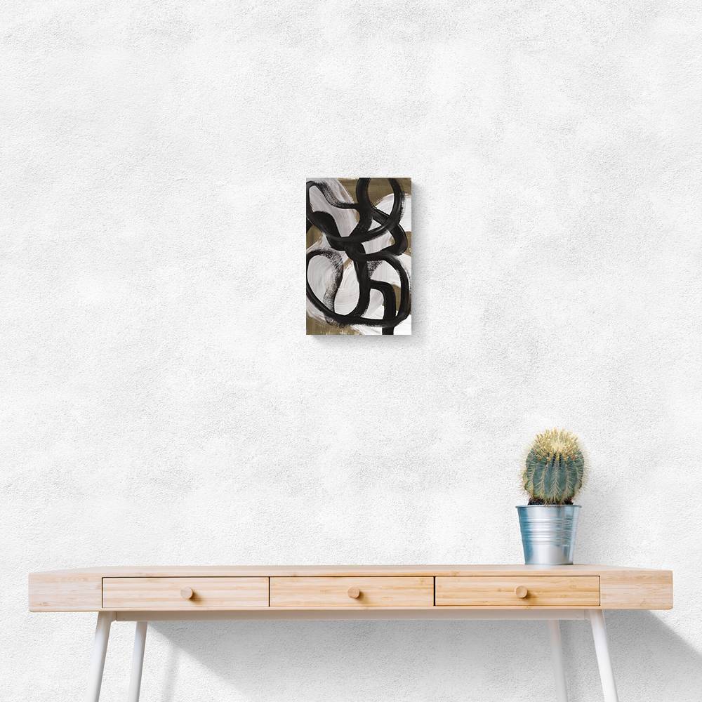 Abstract Brush Strokes 127X Wall Art