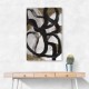 Abstract Brush Strokes 127X Wall Art