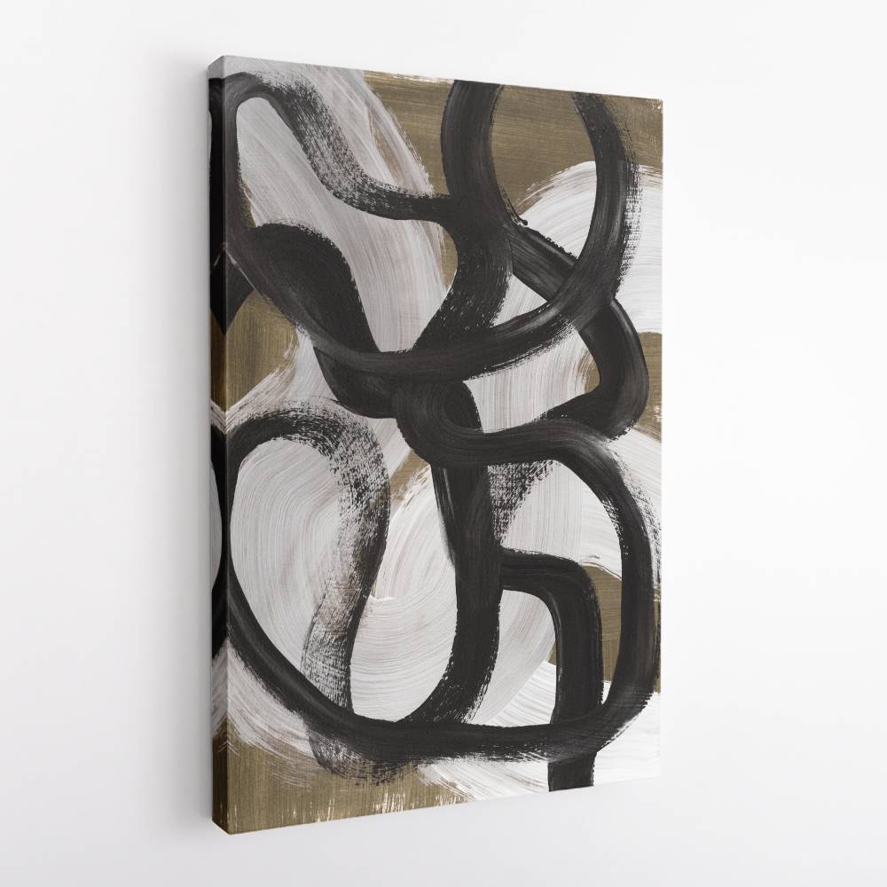 Abstract Brush Strokes 127X Wall Art