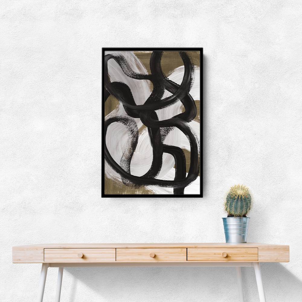 Abstract Brush Strokes 127X Wall Art