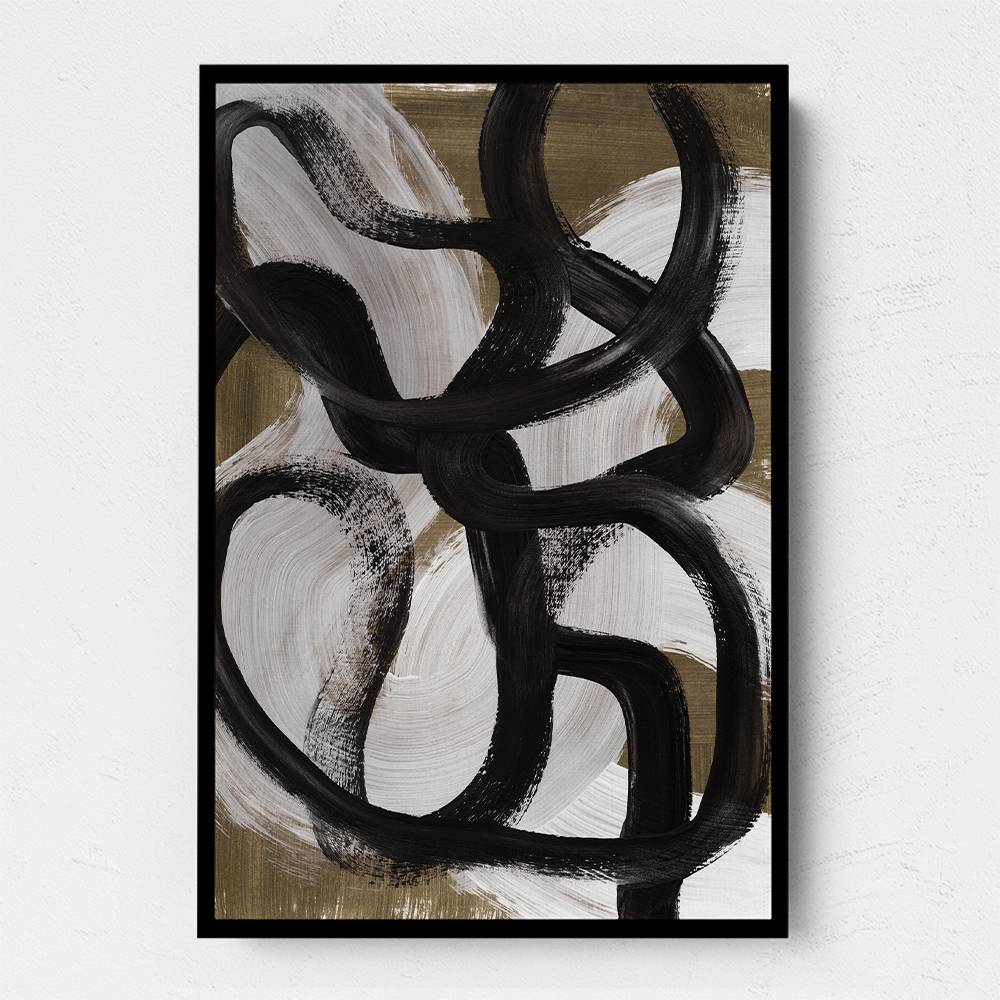 Abstract Brush Strokes 127X Wall Art