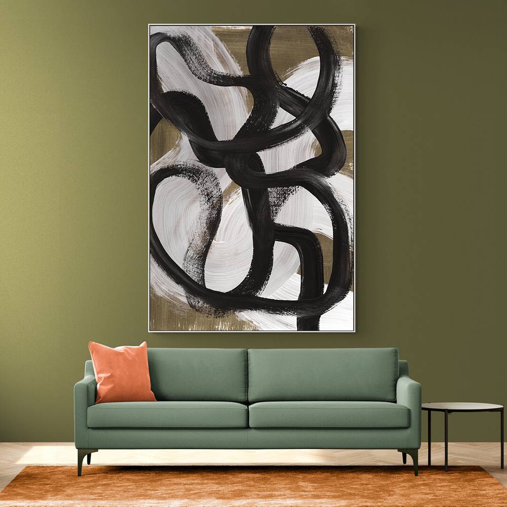 Abstract Brush Strokes 127X Wall Art