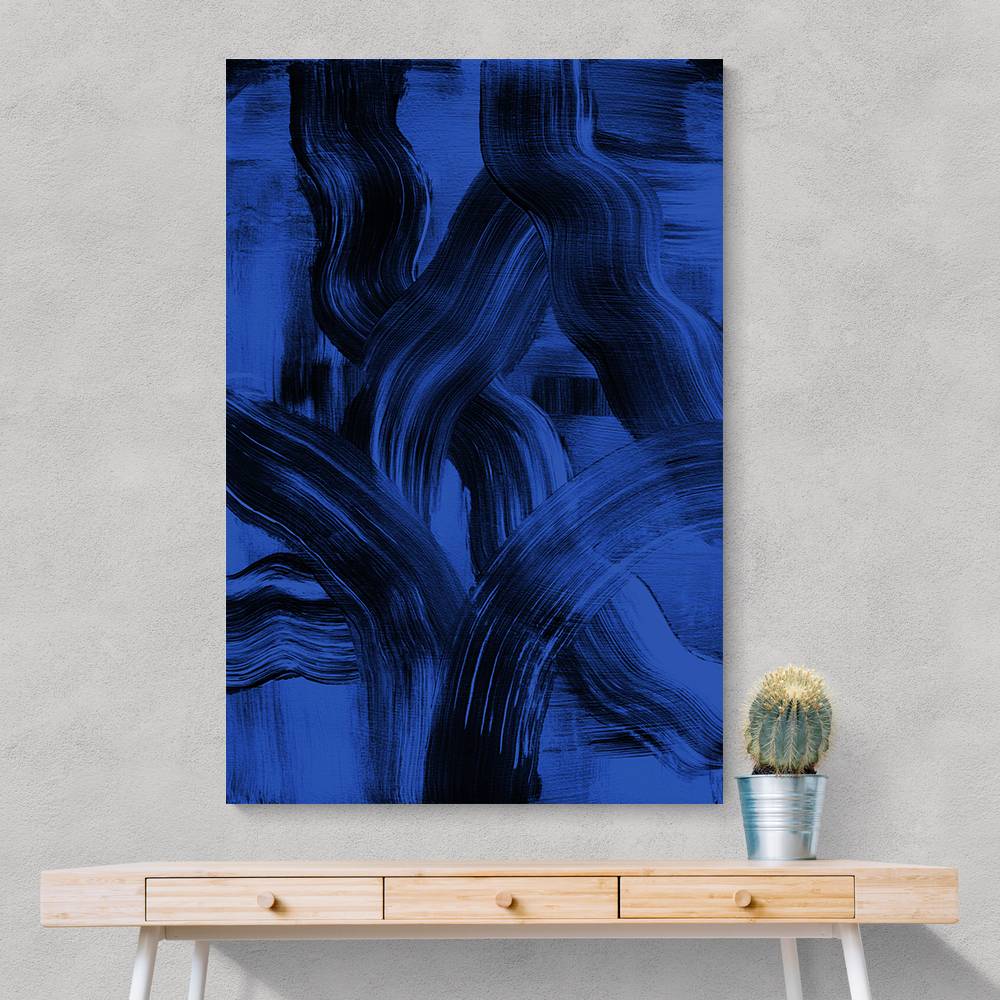 Abstract Brush Strokes 126X Wall Art