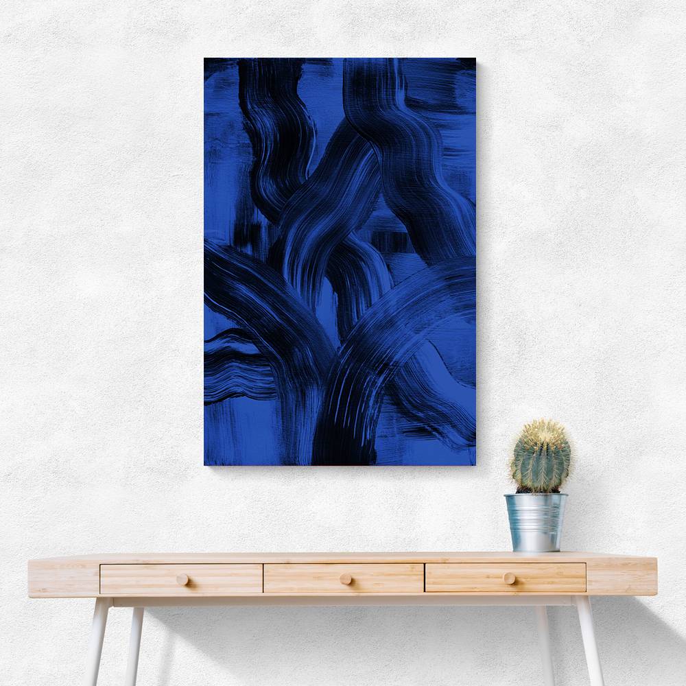 Abstract Brush Strokes 126X Wall Art