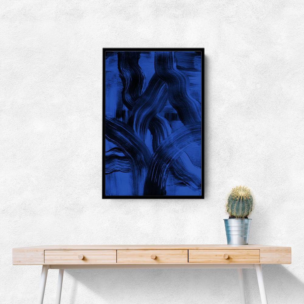 Abstract Brush Strokes 126X Wall Art