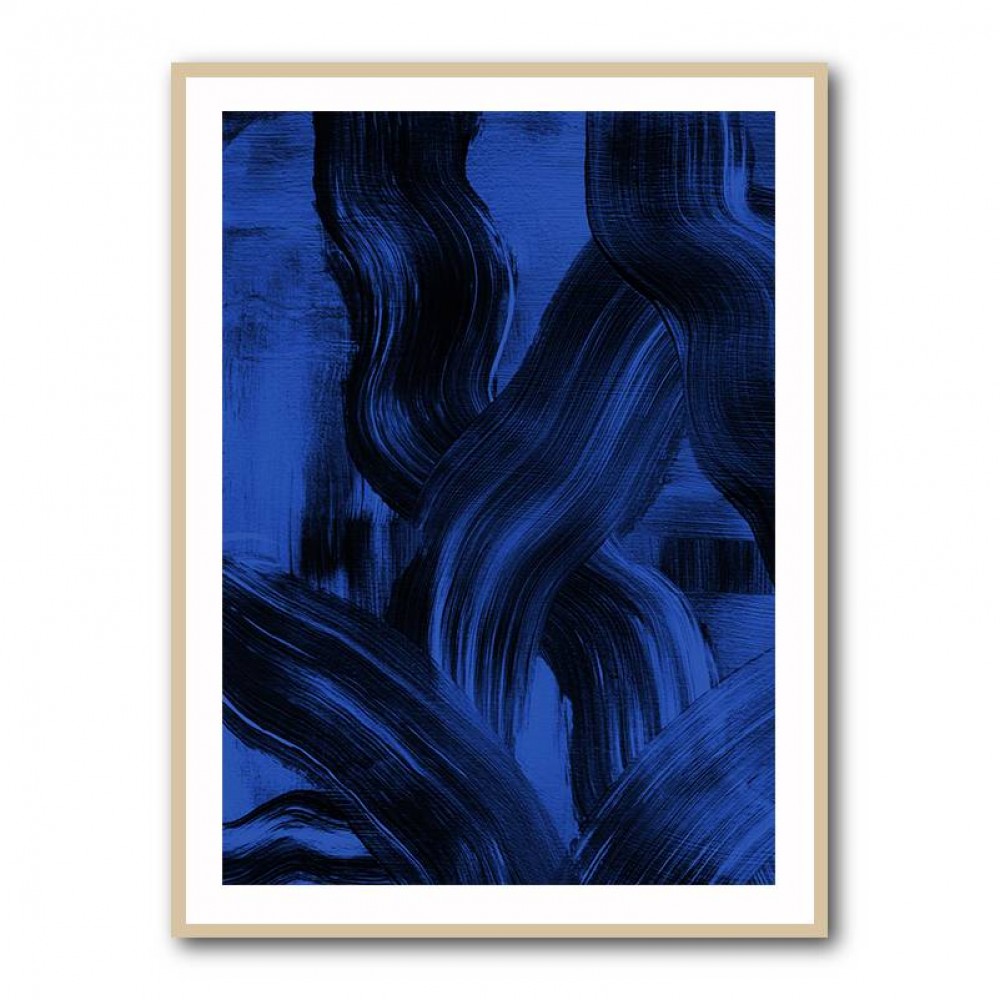 Abstract Brush Strokes 126X Wall Art