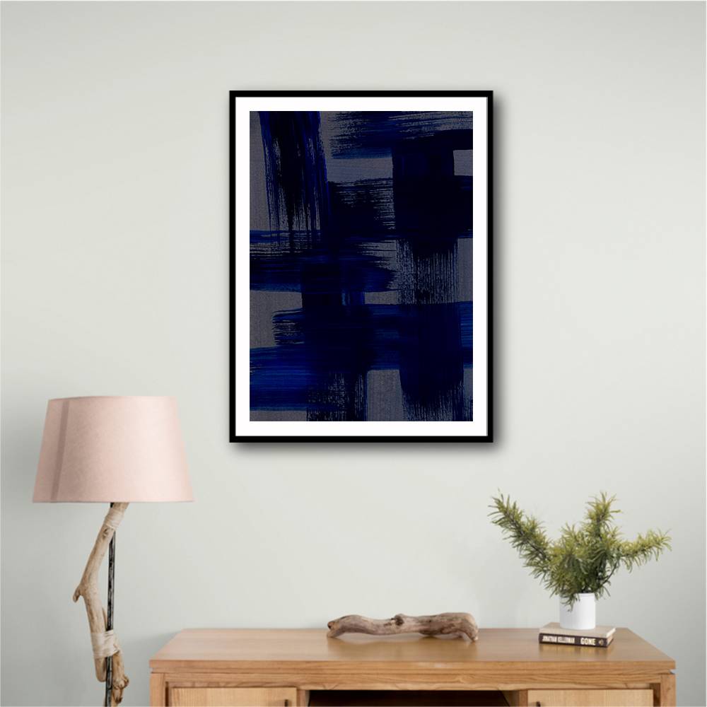 Abstract Brush Strokes 128 Wall Art