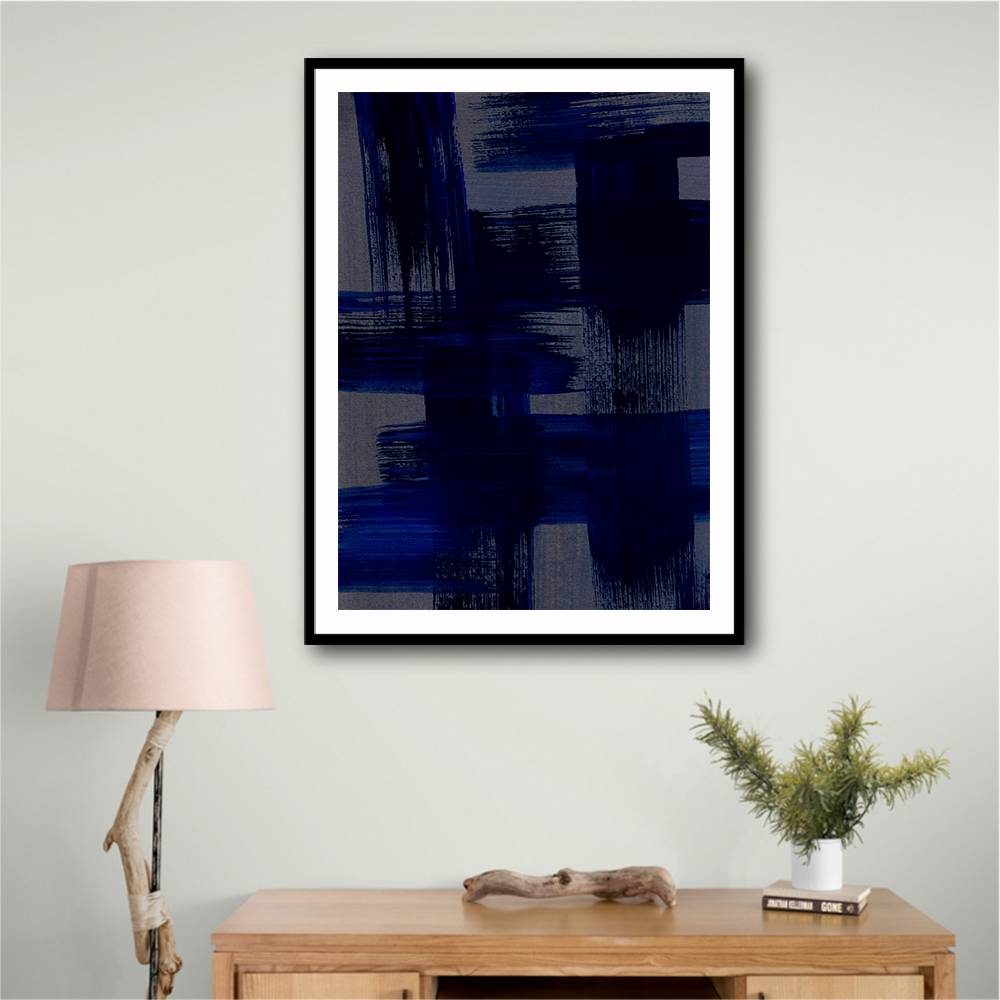 Abstract Brush Strokes 128 Wall Art