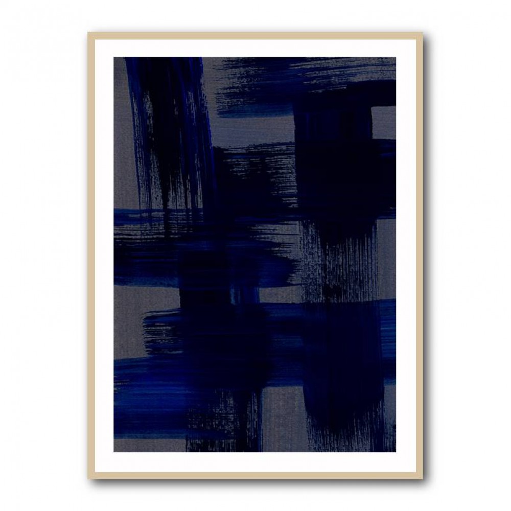 Abstract Brush Strokes 128 Wall Art