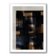 Abstract Brush Strokes 128X Wall Art