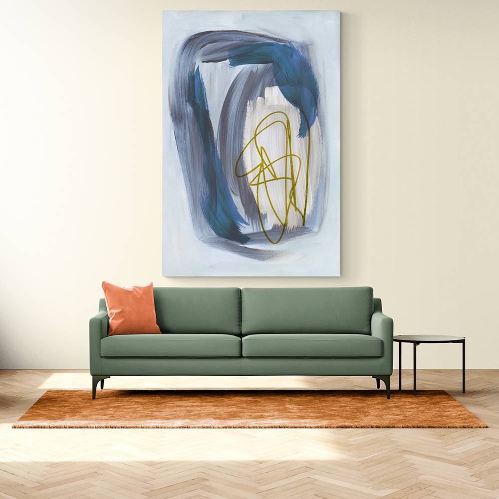 Abstract Brush Strokes 156X Wall Art