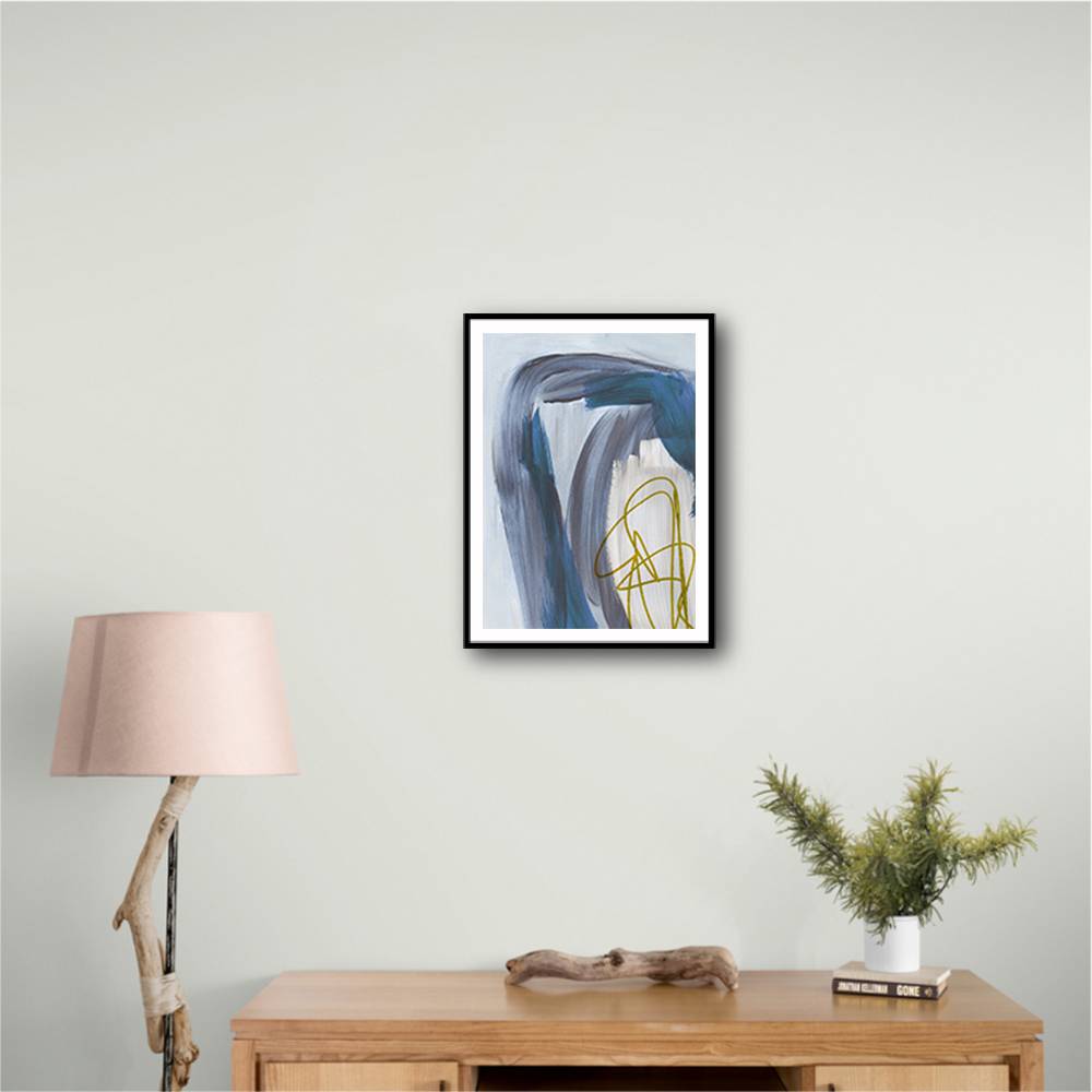 Abstract Brush Strokes 156X Wall Art