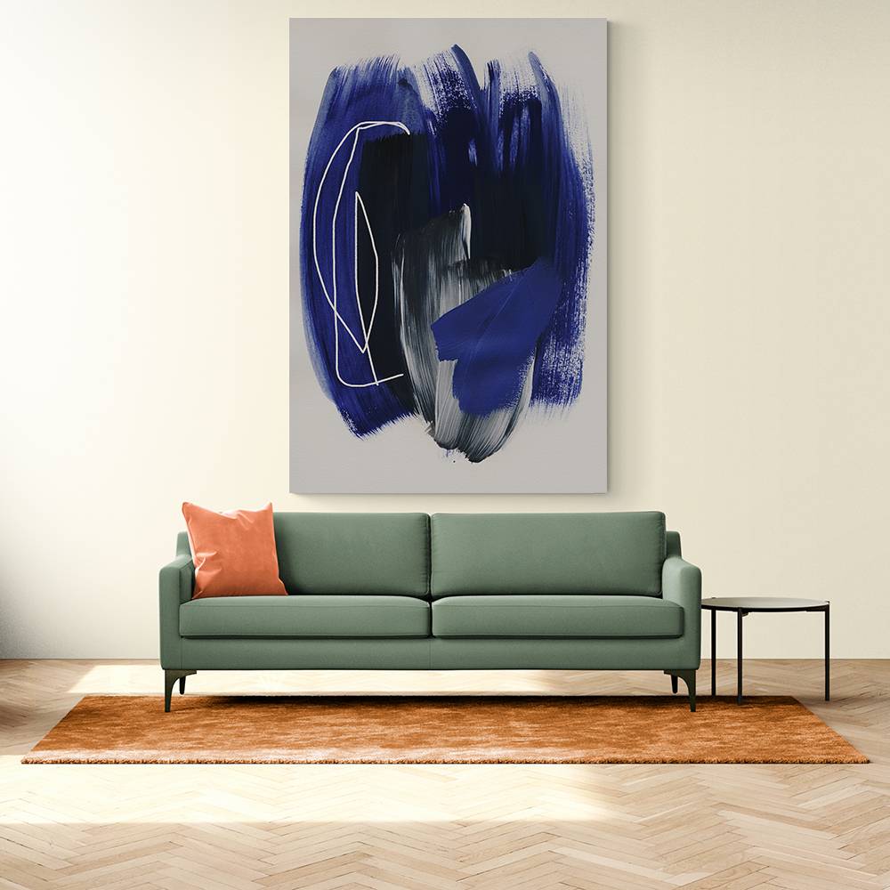 Abstract Brush Strokes 158 Wall Art