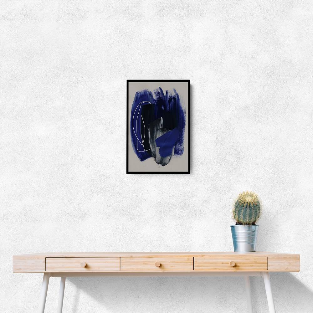 Abstract Brush Strokes 158 Wall Art