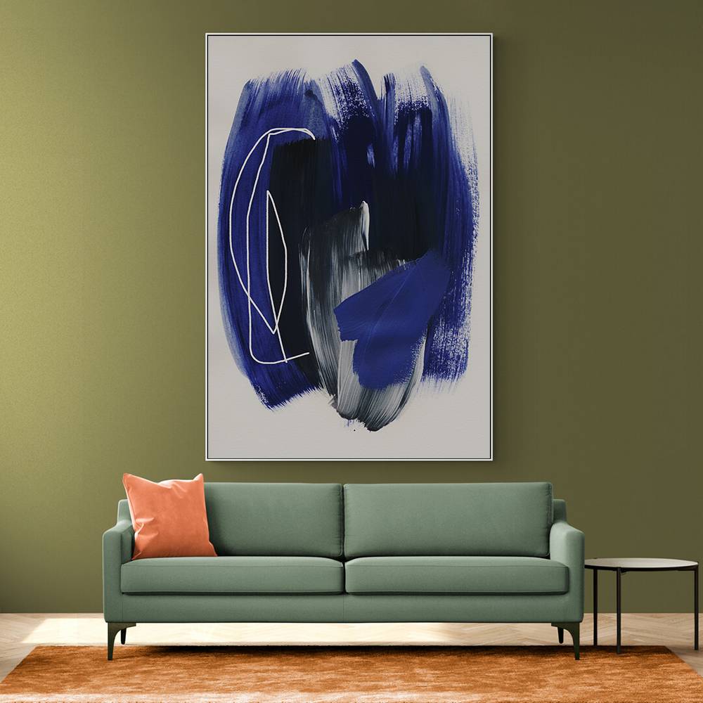 Abstract Brush Strokes 158 Wall Art