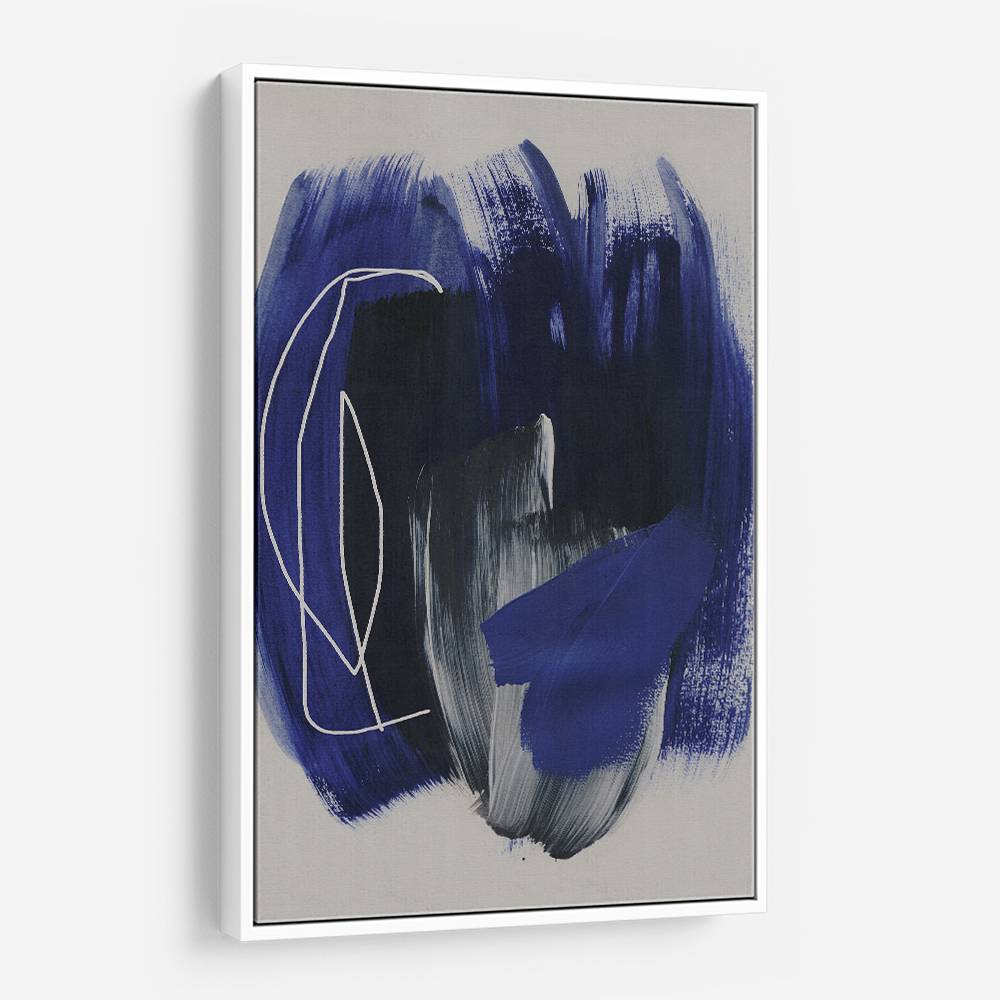 Abstract Brush Strokes 158 Wall Art