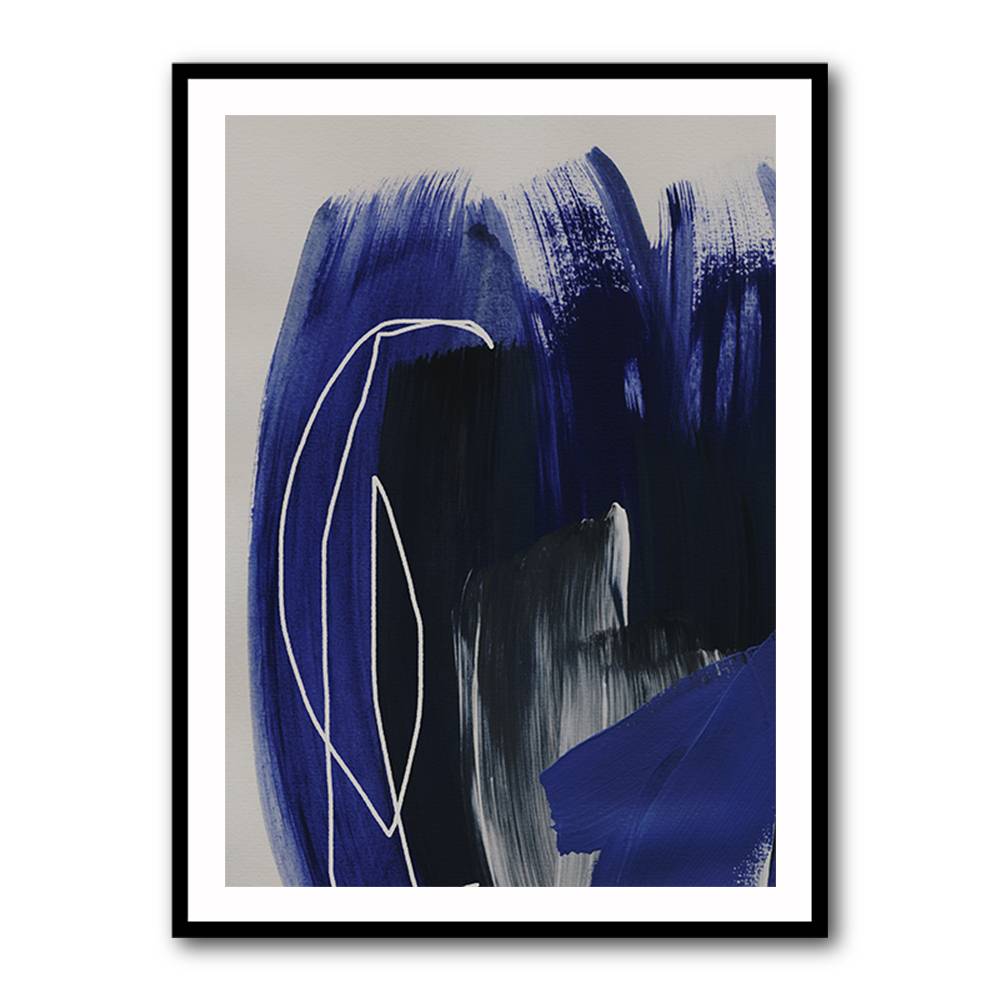 Abstract Brush Strokes 158 Wall Art