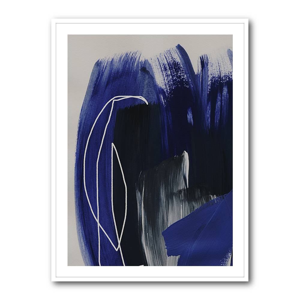 Abstract Brush Strokes 158 Wall Art