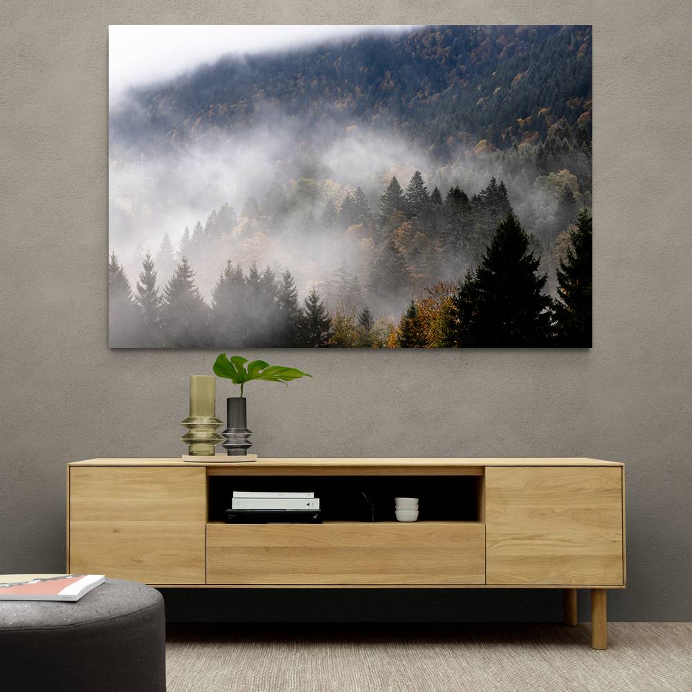 Foggy Woods 9 Wall Art