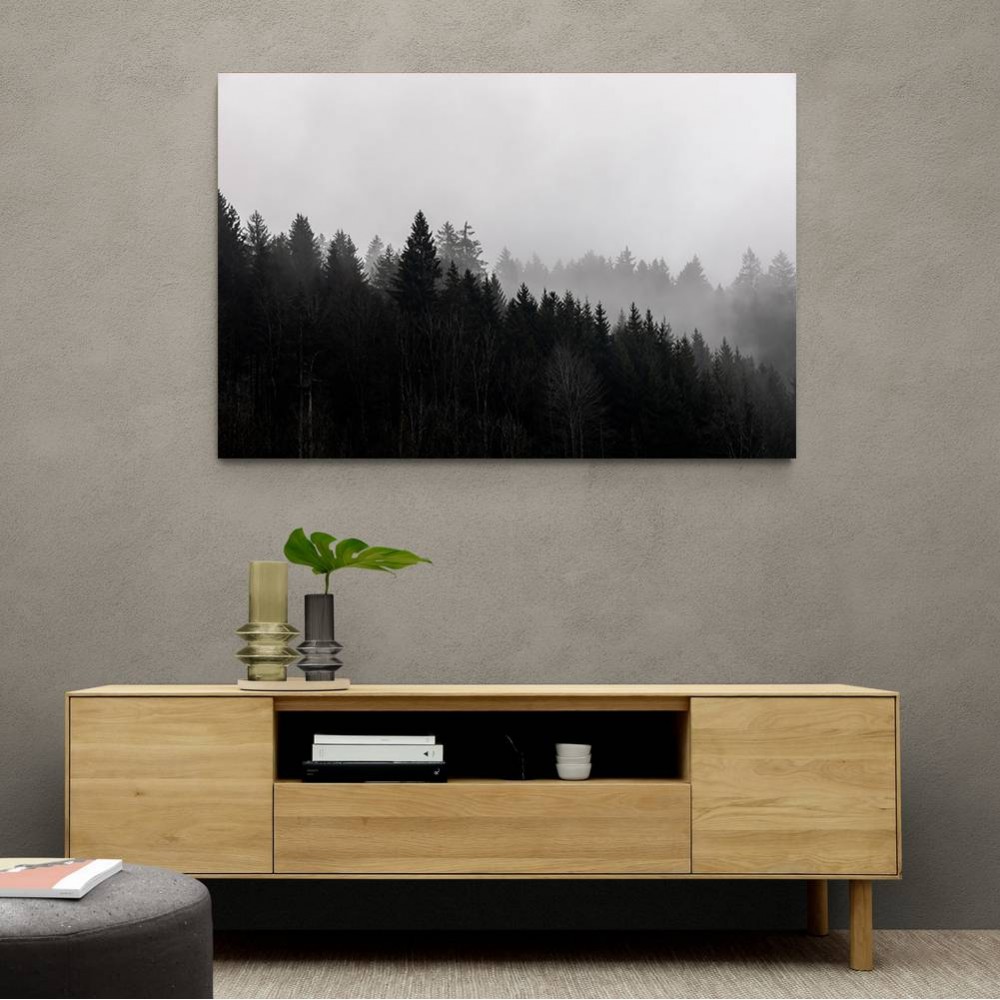 Foggy Woods 7 Wall Art