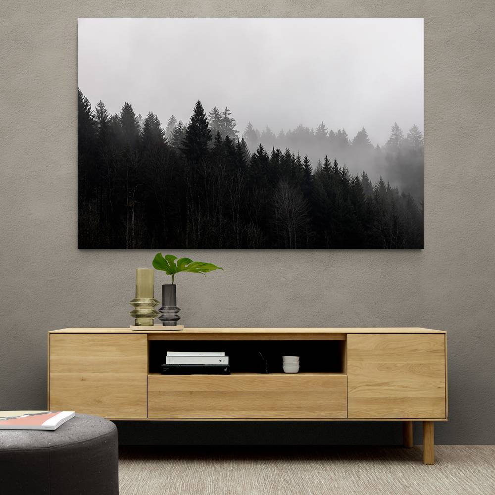 Foggy Woods 7 Wall Art