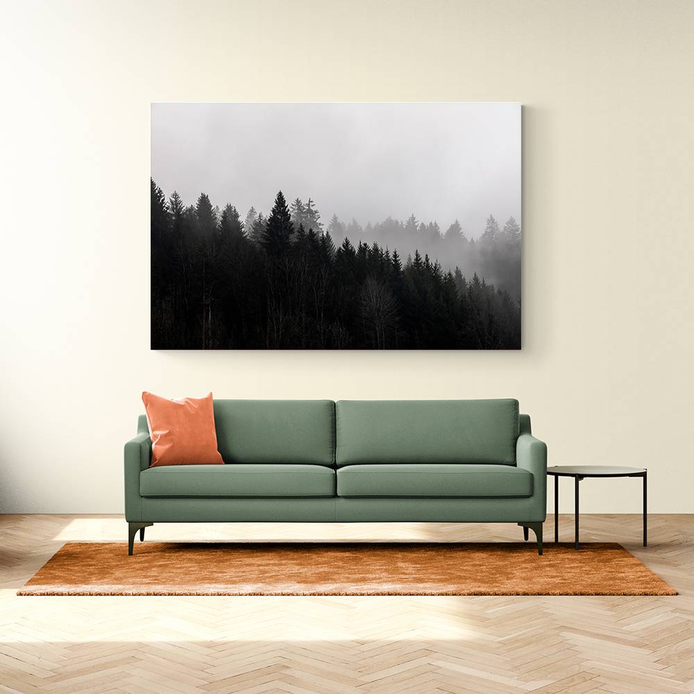 Foggy Woods 7 Wall Art