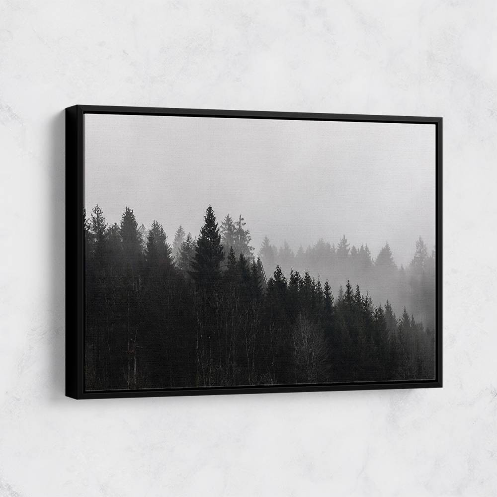 Foggy Woods 7 Wall Art