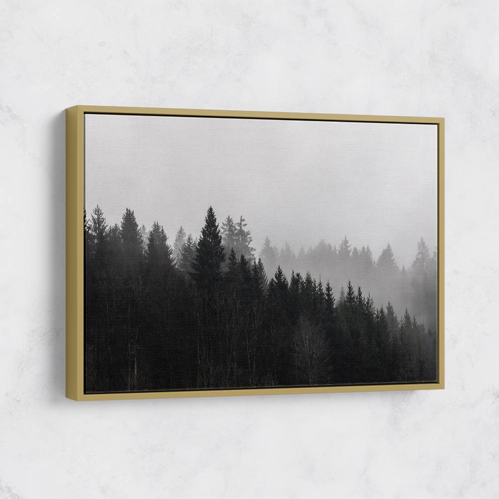 Foggy Woods 7 Wall Art